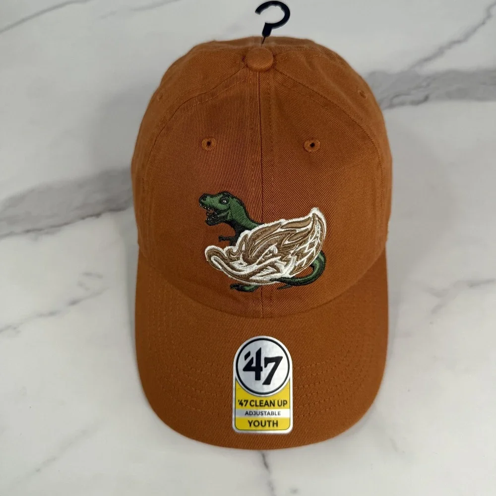 Akron‎ Rubber Ducks Hat Cap Strap Back Youth One Size Baseball 47 Clean Up NWOT